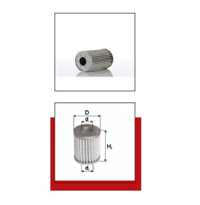 Wkład filtra hydrauliki MF