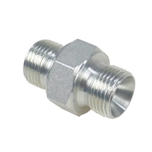 Złącze - złączka hydrauliczna - prosta BB 3/8" - 3/8"