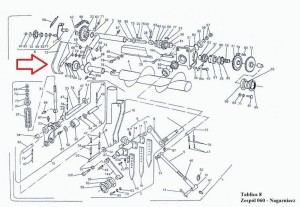 Osłona blaszana kompletna prasa kostkująca Z-224 Sipma