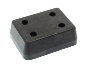 Zderzak gumowy 170X130X60 4 OTWORY
