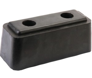 ZDERZAK GUMOWY 200X80X80 2 OTWORY