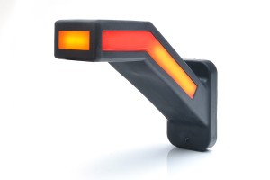Lampa zespolona pozycyjna przednio tylno boczna i kierunku jazdy tylna Lewa W168.6DD LED 12/24V