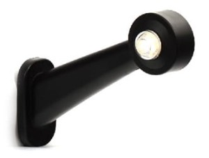 Lampa obrysowa przednio-tylna lewa W21.3 LED 12/24V Biało-Czerwona