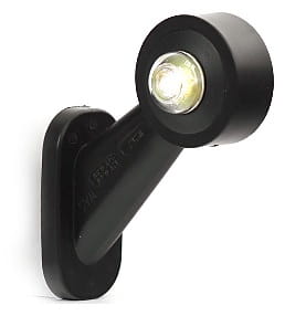 Lampa obrysowa przednio-tylna lewa W21.7 LED 12/24V Biało-Czerwona