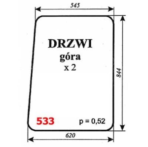 Szyba drzwi góra Białoruś