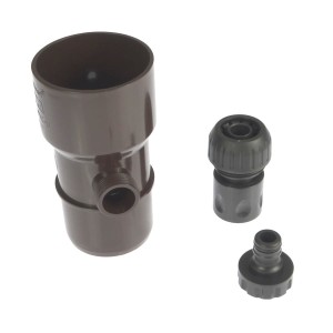 Odzyskiwacz wody deszczowej 63mm brązowy