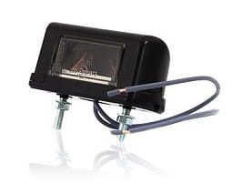 Lampa tablicy rejestracyjnej mała W52Ż  12/24V 343