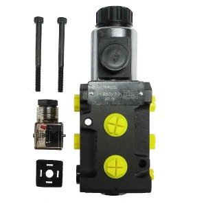 Dzielnik zawór elektrozawór kierunkowy elektromagnetyczny kontroli E38DVS6/2 (DVS6/50 L/MIN) G3/8" 50L (24V DC) ARCHIMEDES