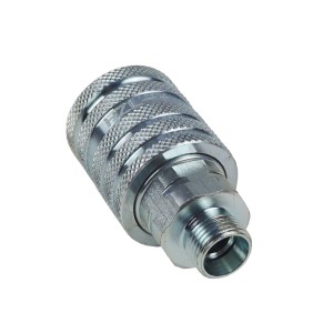 Szybkozłącze hydrauliczne gniazdo M18x1.5 gwint zewnętrzny EURO PUSH-PULL (9100818G) (ISO 7241-A) HYDRAL PREMIUM