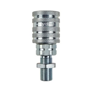 Szybkozłącze hydrauliczne gniazdo long M18x1.5 gwint zewnętrzny EURO PUSH-PULL (9100818GL) (ISO 7241-A) HYDRAL PREMIUM