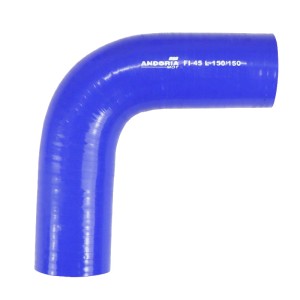 Kolano silikonowe uniwersalne fi-45 L-150/150 ANDORIA