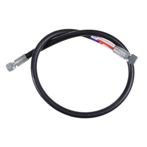 Przewód hydrauliczny 400 bar gwint M14x1,5 proste (DKOL - DKOL) L-1000mm DN06-2SN (AA-06-1000, P11P11) 40MPa PZL HYDRAL