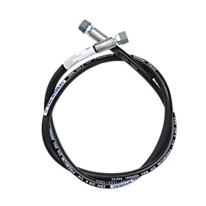 Przewód hydrauliczny 400 bar gwint M14x1,5 proste (DKOL - DKOL) L-1500mm DN06-2SN (AA-06-1500, P11P11) 40MPa PZL HYDRAL