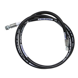 Przewód hydrauliczny 400 bar gwint M14x1,5 proste (DKOL - DKOL) L-2000mm DN06-2SN (AA-06-2000, P11P11) 40MPa PZL HYDRAL
