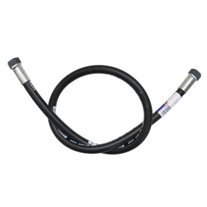 Przewód hydrauliczny 330 bar gwint M18x1,5 proste (DKOL - DKOL) L-1100mm DN10-2SN (AA-10-1100, P11P11) 33MPa PZL HYDRAL