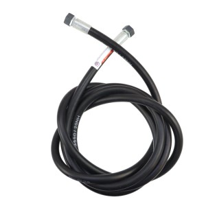 Przewód hydrauliczny DKR/DKR G3/8" BSP DN10X2SN 330BAR L-3550 (PKP210 x 3550 AOL) PZL HYDRAL