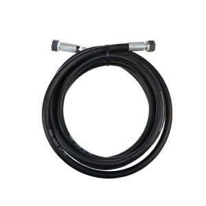 Przewód hydrauliczny gwint M18x1,5 proste (DKOL - DKOL) L-4000mm DN10-1SN (AA-10-4000, P11P11) 18MPa PZL HYDRAL