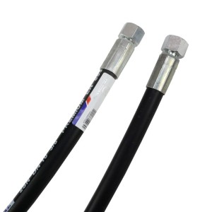 Przewód hydrauliczny 330 bar gwint M18x1,5 proste (DKOL - DKOL) L-600mm DN10-2SN (AA-10-600, P11P11) 33MPa PZL HYDRAL