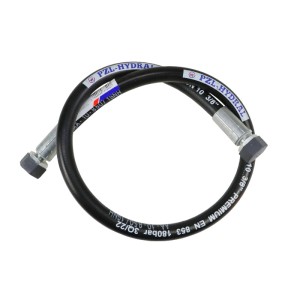 Przewód hydrauliczny gwint M18x1,5 proste (DKOL - DKOL) L-850mm DN10-1SN Tur (AA-10-850, P11P11) 18MPa PZL HYDRAL