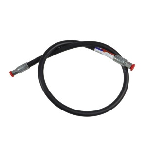 Przewód hydrauliczny 400 bar gwint M12x1,5 proste (DKOL - DKOL) L-1000mm DN06-2SN (AA-06-1000, P11P11) 40MPa PZL HYDRAL