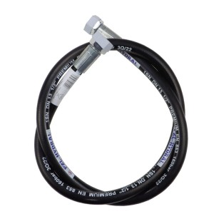 Przewód hydrauliczny gwint M22x1,5 proste (DKOL - DKOL) L-1450mm DN12-1SN 7214/07-22-000/0 , 7274/07-075/0 Troll (AA-13-1450, P11P11) 16MPa PZL HYDRAL