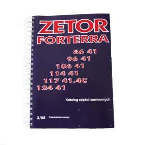 Katalog części  ZETOR FORTERRA            8641-11741