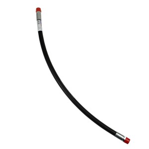 Przewód hydrauliczny 275 bar gwint M22x1,5 proste L-800mm DN12-2SN (BB-13-800, P21P21) 27,5MPa PZL HYDRAL