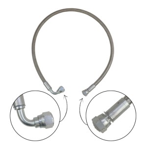 Przewód wąż teflonowy kompletny 5/8" L-980mm turbosprężarki RENAULT PROKOM