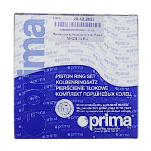 Kpl pierścieni fi 110 x 3.0 T+3,0+6,0 3 pierścienie Prima