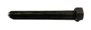 Śruba z łbem 6-kątnym pełny gwint M16x140 kl.10.9 surowy DIN933 do napinacza rozrzutnik obornika