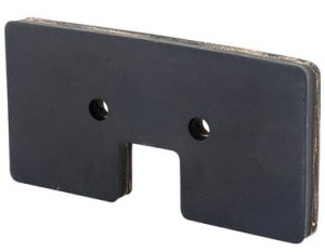 Łopatka gumowa 154x80x12mm kombajn zbożowy Claas