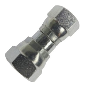 Złącze - złączka hydrauliczna - prosta nakrętna AA M14x1,5 - M12x1,5 8L/6L