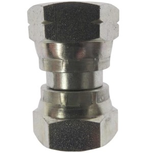 Złącze - złączka hydrauliczna - prosta nakrętna AA 1/2" - M22x1,5 15L stożek starego typu bez oringu
