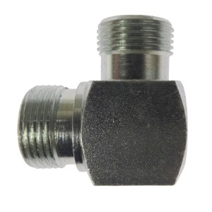 Złącze - złączka hydrauliczna - kolanko 90 BB M22x1,5 - M20x1,5 15L/60 stopni stożek