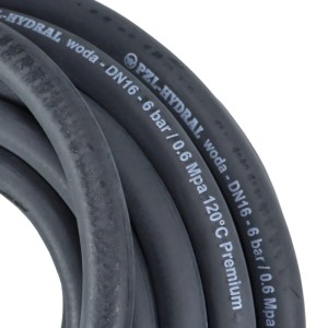Wąż do układu chłodzenia i gorącej wody - EPDM DN16 - 6 bar / 0.6 Mpa 120C Premium HYDRAL
