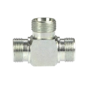 Złącze - złączka hydrauliczna - trójnik M22x1,5 15L