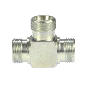 Złącze - złączka hydrauliczna - trójnik M22x1,5 14S