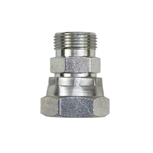 Złącze - złączka hydrauliczna - prosta AB M24x1,5 - M22x1,5 16S/16L stożek starego typu bez oringu
