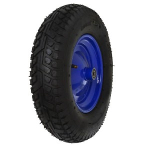 Koło do taczki 4.00-8 6PR niebieska       felga