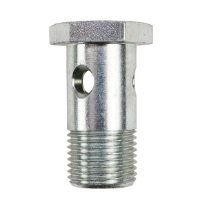 Śruba przelewowa calowa 1/2" L-42mm klucz 27