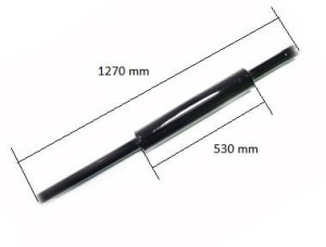 Tłumik emalia 1350mm Ursus MF3