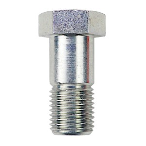 Śruba przelewowa calowa 1/4" L-28mm klucz 19
