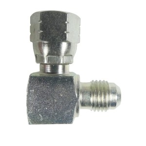 Złącze - złączka hydrauliczna - kolanko 90 AB 7/16" - 7/16" UNF/UNF