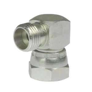 Złącze - złączka hydrauliczna - kolanko 90 AB 3/8" - M16x1,5 10L