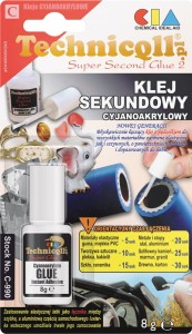 Klej sekundowy 8g