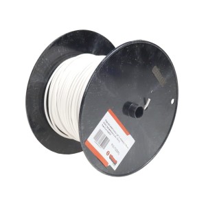 Przewód elektryczny LgY-S instalacji 0,75mm biały (sprzedawany po 100 m) Premium ELMOT