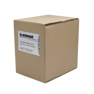 Przewód elektryczny LgY-S instalacji 0,75mm czarny (sprzedawany po 100 m) Premium ELMOT