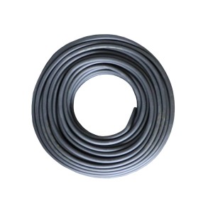 Kabel przewód rozruchowy spawalniczy, akumulatora 1x25 gumowany - elastyczny czarny Premium ELMOT (pakowany po 100 mb) sprzedawany na metry