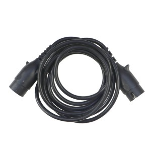 Przewód podłączeniowy wtyczka wtyczka obtrysk 3,5m 7 żył (W+W) (kabel 1mm) ELMOT