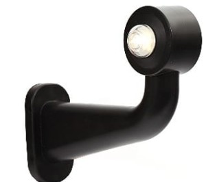 Lampa obrysowa przednio-tylna lewa W21.5 LED 12/24V Biało-Czerwona